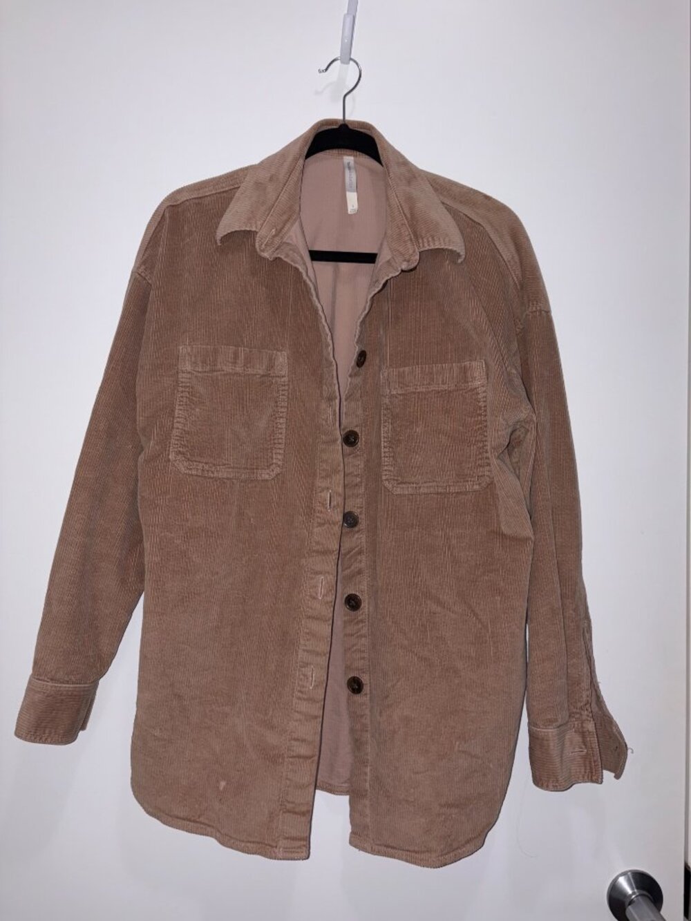 Babaton Greydon Corduroy Shacket